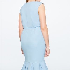 Eloquii Dresses - Eloquii Pleated Neckline Sheath Dress NWT Size 14 Eloquii Dresses - Eloquii Pleated Neckline Sheath Dress NWT Size 14